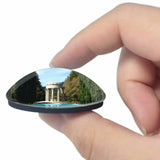 USA America Redwood  Pulgas Water Temple 3D Fridge Magnet Crystal Glass