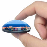 Holland Curacao 3D Fridge Magnet Crystal Glass