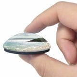 UK England Porthminster Beach St Ives 3D Fridge Magnet Crystal Glass