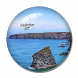 UK England Padstow 3D Fridge Magnet Crystal Glass