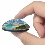 China Ocean Park Hong Kong 3D Fridge Magnet Crystal Glass