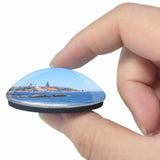 Chile Iquique 3D Fridge Magnet Crystal Glass