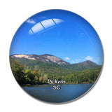 Pickens Park South Carolina USA 3D Fridge Magnet Crystal Glass