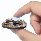 UK England Wightwick Manor and Gardens Wolverhampton 3D Fridge Magnet Crystal Glass