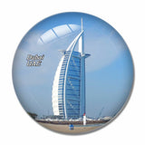 UAE Burj Al Arab Dubai 3D Fridge Magnet Crystal Glass