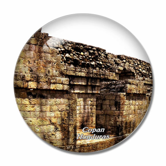 Copan Ruinas Honduras 3D Fridge Magnet Crystal Glass