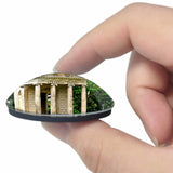 Italy Rome Villa Borghese 3D Fridge Magnet Crystal Glass