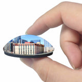 USA America Austin Texas 3D Fridge Magnet Crystal Glass