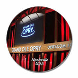 USA America Grand Ole Opry Nashville 3D Fridge Magnet Crystal Glass