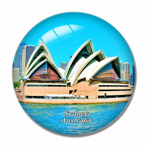 Australia Sydney Harbour 3D Fridge Magnet Crystal Glass