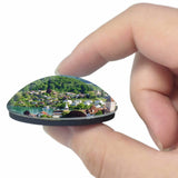 Switzerland Spiez 3D Fridge Magnet Crystal Glass