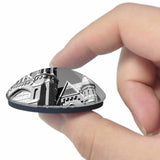 UK England Birmingham Cathedral 3D Fridge Magnet Crystal Glass