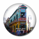 La Boca Buenos Aires Argentina 3D Fridge Magnet Crystal Glass