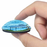 Paphos Cyprus 3D Fridge Magnet Crystal Glass