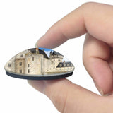 France Castle Sully Sur Loire 3D Fridge Magnet Crystal Glass