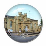 UK England Oxford Castle 3D Fridge Magnet Crystal Glass