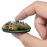 UK England Ely Cathedral 3D Fridge Magnet Crystal Glass