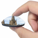 UK England Cathedral Church of St. Peter and St. Paul Sheffield 3D Fridge Magnet Crystal Glass