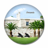 Bermuda Tree 3D Fridge Magnet Crystal Glass