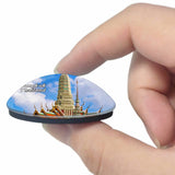 Thailand Temple of the Emerald Buddha Bangkok 3D Fridge Magnet Crystal Glass