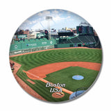 USA America Fenway Park Boston 3D Fridge Magnet Crystal Glass