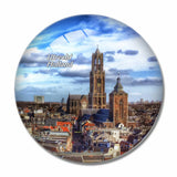 Holland Dom Tower Utrecht 3D Fridge Magnet Crystal Glass