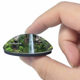 Waterfall Dominica 3D Fridge Magnet Crystal Glass