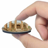 Turkey The Temple of Artemis Selcuk 3D Fridge Magnet Crystal Glass