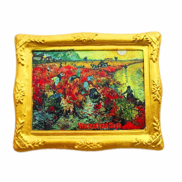 Van Gogh Painting Netherlands Holland Fridge Magnet 3D Resin