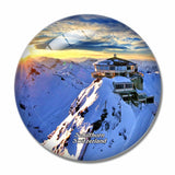 Switzerland Schilthorn 3D Fridge Magnet Crystal Glass