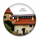 Bled Castle Slovenia 3D Fridge Magnet Crystal Glass