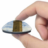 UK England Castle Hill Huddersfield 3D Fridge Magnet Crystal Glass