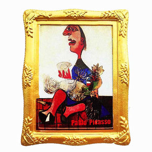 Picasso Painting Spain Fridge Magnet 3D Resin