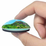 Praslin Island Seychelles 3D Fridge Magnet Crystal Glass