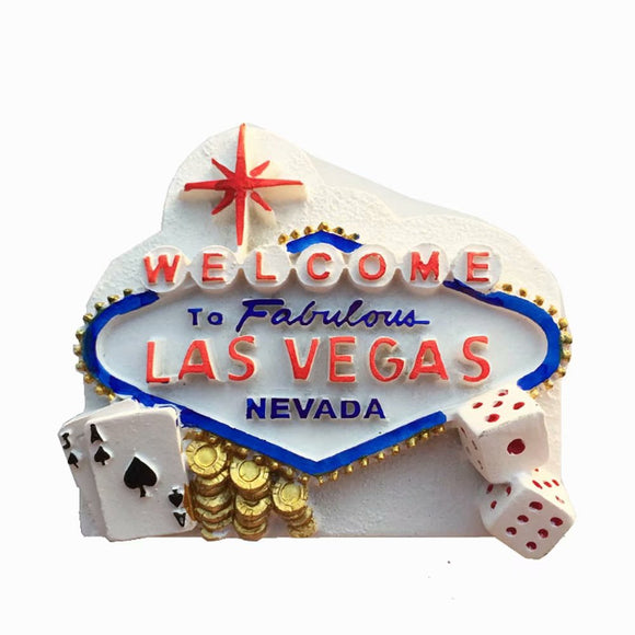 Las Vegas USA America Fridge Magnet 3D Resin