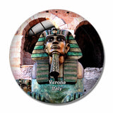 Italy Verona Sphinx Arena 3D Fridge Magnet Crystal Glass