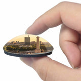 Serbia Kalemegdan Belgrade 3D Fridge Magnet Crystal Glass