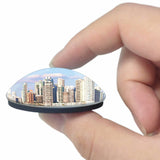 Panama 3D Fridge Magnet Crystal Glass