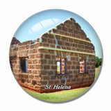 St. Helena 3D Fridge Magnet Crystal Glass