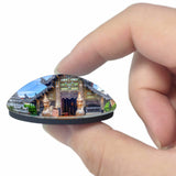 Thailand Chiang Mai Old 3D Fridge Magnet Crystal Glass