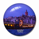 Turkey Historic Areas of Istanbul Istanbul 3D Fridge Magnet Crystal Glass