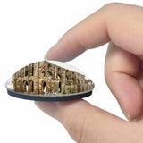 UK England Whitby Abbey York 3D Fridge Magnet Crystal Glass