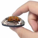 Holland Madurodam Hague 3D Fridge Magnet Crystal Glass