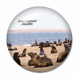 Swakopmund Namibia 3D Fridge Magnet Crystal Glass