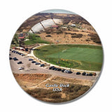 USA America Castle Rock Colorado 3D Fridge Magnet Crystal Glass
