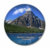 Canada British Columbia Whistler 3D Fridge Magnet Crystal Glass