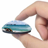 USA America Fort Walton Beach 3D Fridge Magnet Crystal Glass