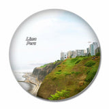 Miraflores Lima Peru 3D Fridge Magnet Crystal Glass