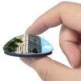 UK England Powderham Castle Exeter 3D Fridge Magnet Crystal Glass