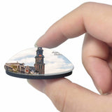 Holland Cathedral Amsterdam 3D Fridge Magnet Crystal Glass